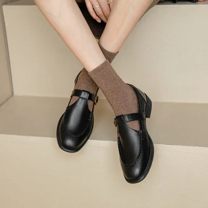 Jubilee | T-Strap Mary Jane Round Toe Shoes for Women 0