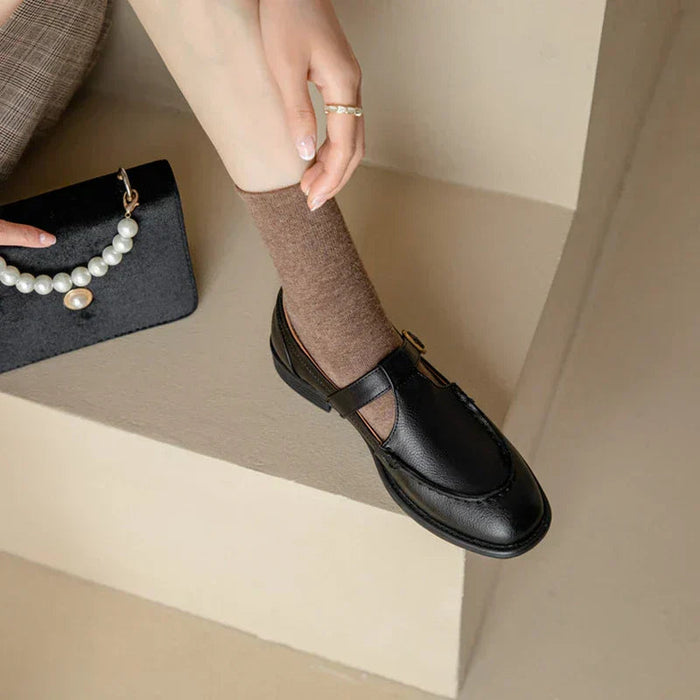 Jubilee | T-Strap Mary Jane Round Toe Shoes for Women 1