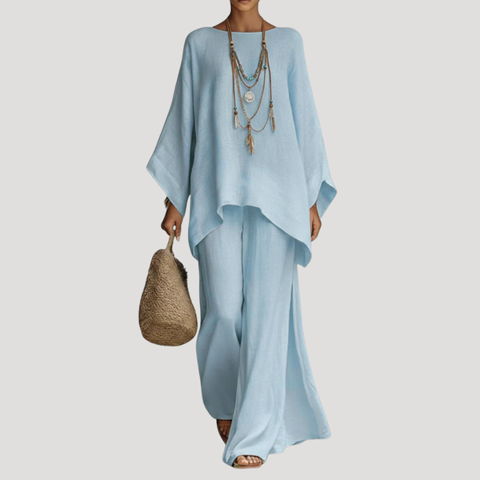 Women’s Relaxed Co Ord Wide Leg Set 6