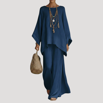 Women’s Relaxed Co Ord Wide Leg Set 7