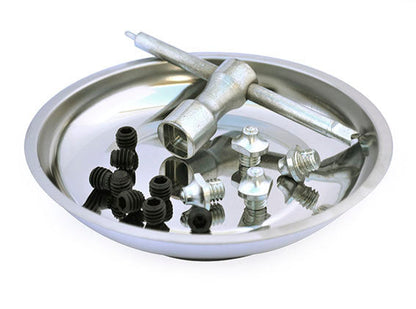 Magnetic stud dish