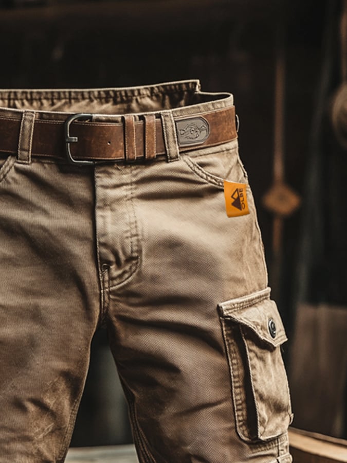 VINTAGE CARGO SHORTS FOR MEN 3
