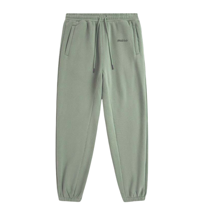 Mind sweatpants with logo on a white background