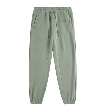Mind sweatpants with logo on a white background