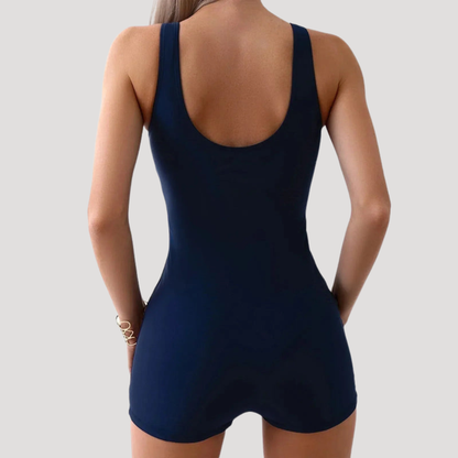 Women’s Tummy Control Modest One Piece Swimsuit 3