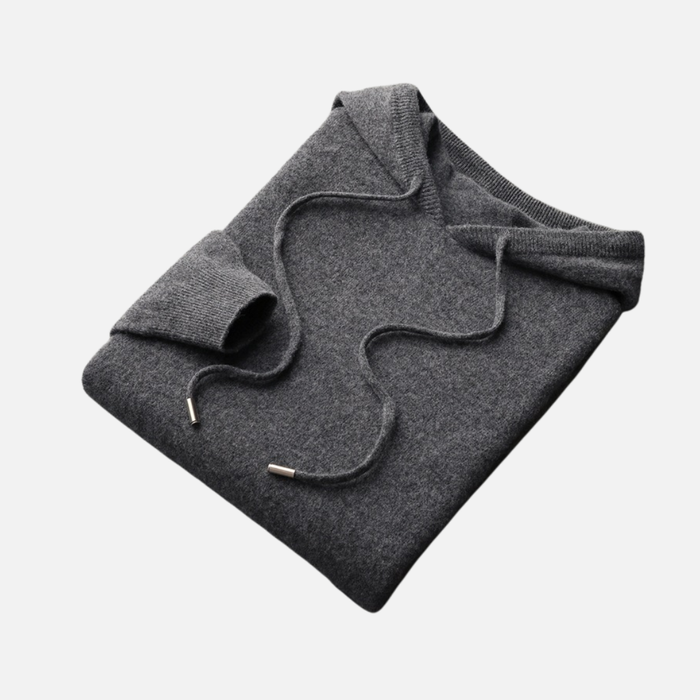 Men’s Cashmere Hoodie  – Luxury Knitwear