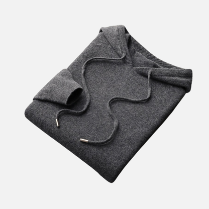 Men’s Cashmere Hoodie  – Luxury Knitwear
