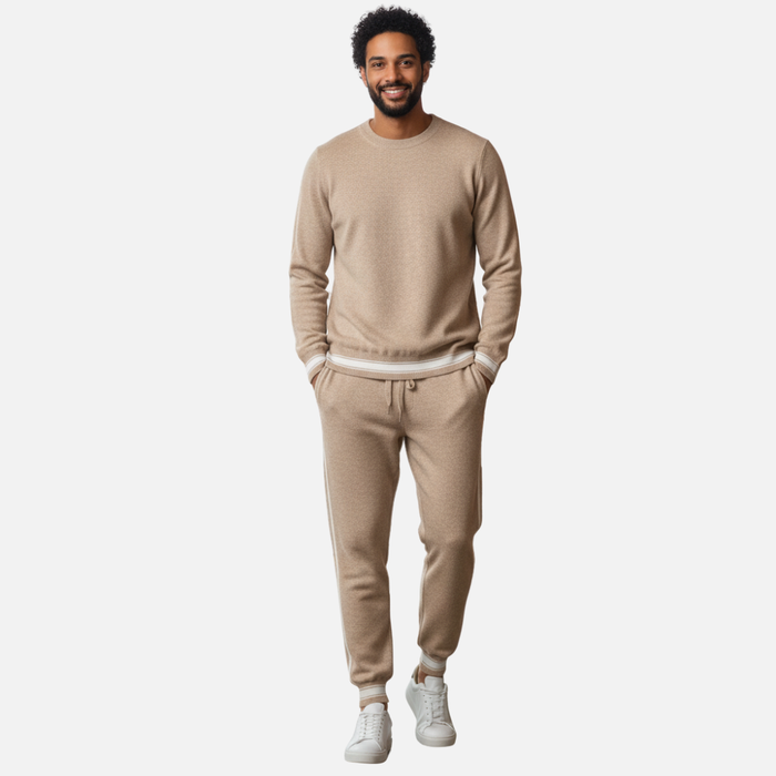 Men’s Cashmere Lounge Set – Premium Tracksuit