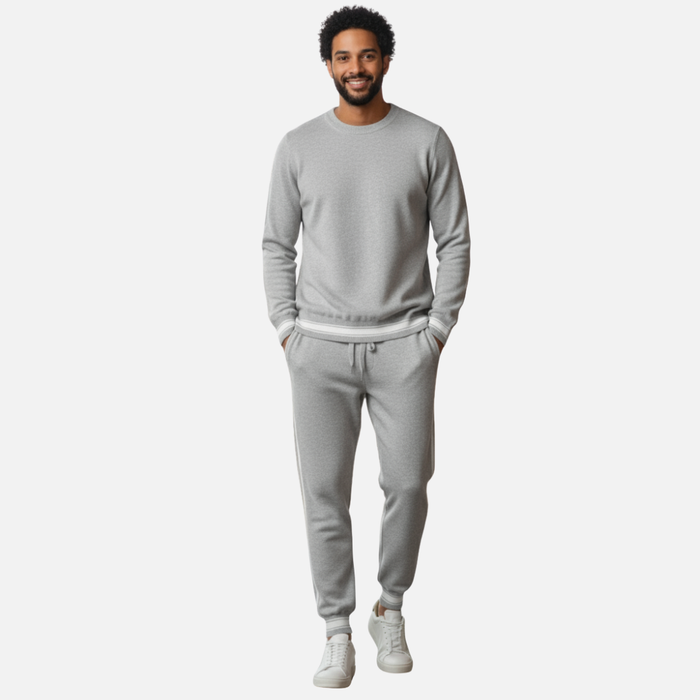 Men’s Cashmere Lounge Set – Premium Tracksuit