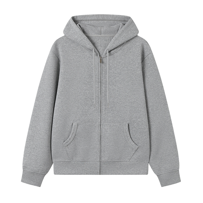 Men’s Cashmere Zip-Up Hoodie – Soft & Warm Cardigan