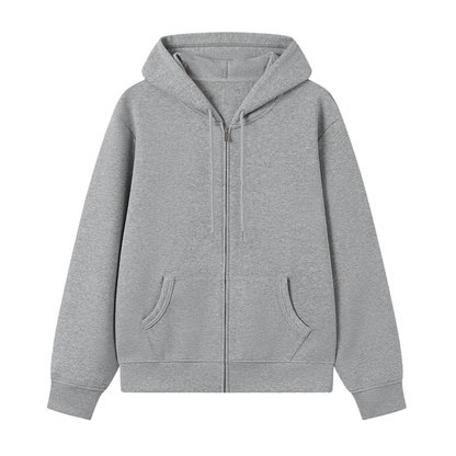 Men’s Cashmere Zip-Up Hoodie – Soft & Warm Cardigan