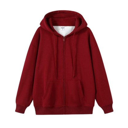 Men’s Cashmere Zip-Up Hoodie – Soft & Warm Cardigan