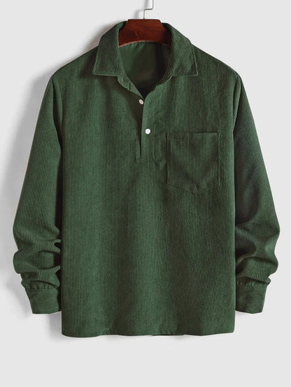 LONG SLEEVE BUTTON-UP SHIRT FOR MEN 2