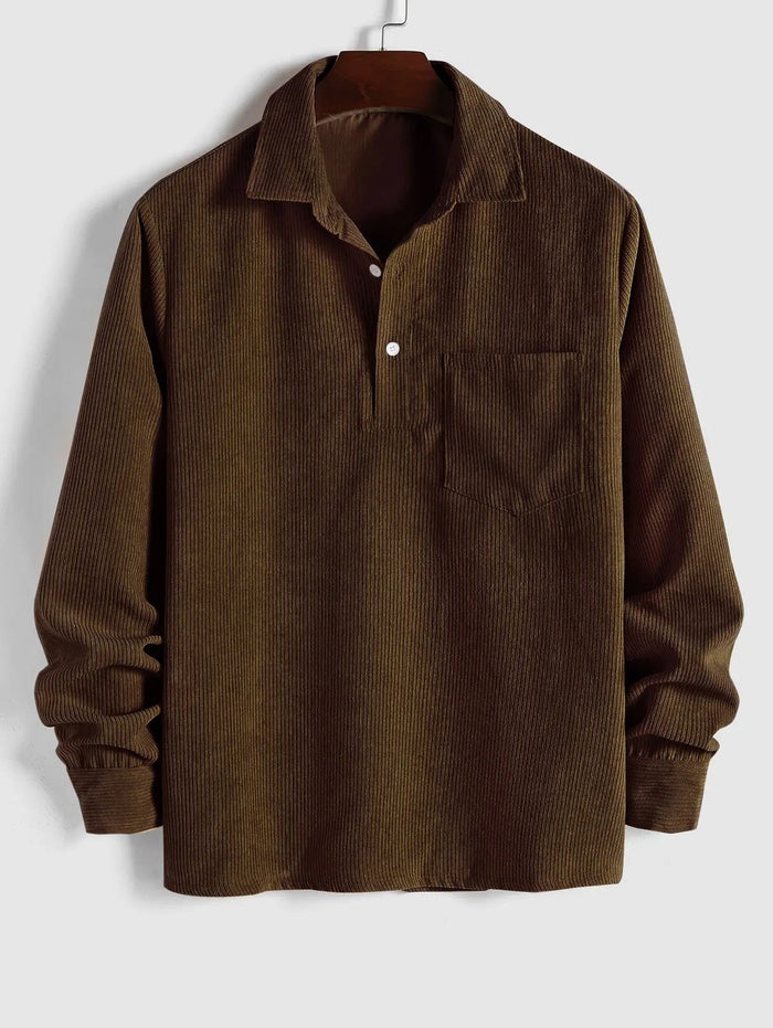 LONG SLEEVE BUTTON-UP SHIRT FOR MEN 6
