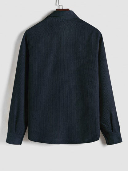 LONG SLEEVE BUTTON-UP SHIRT FOR MEN 7