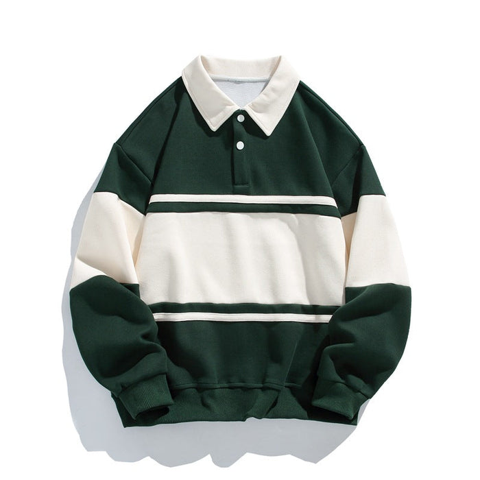 Sawyer Cotton Polo Sweatshirt 0