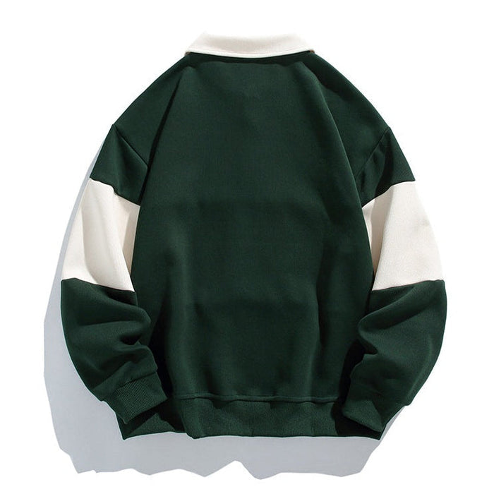 Sawyer Cotton Polo Sweatshirt 1