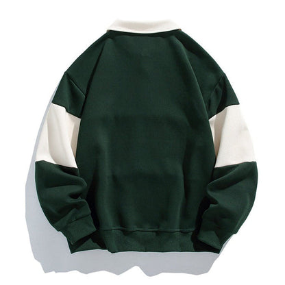 Sawyer Cotton Polo Sweatshirt 1