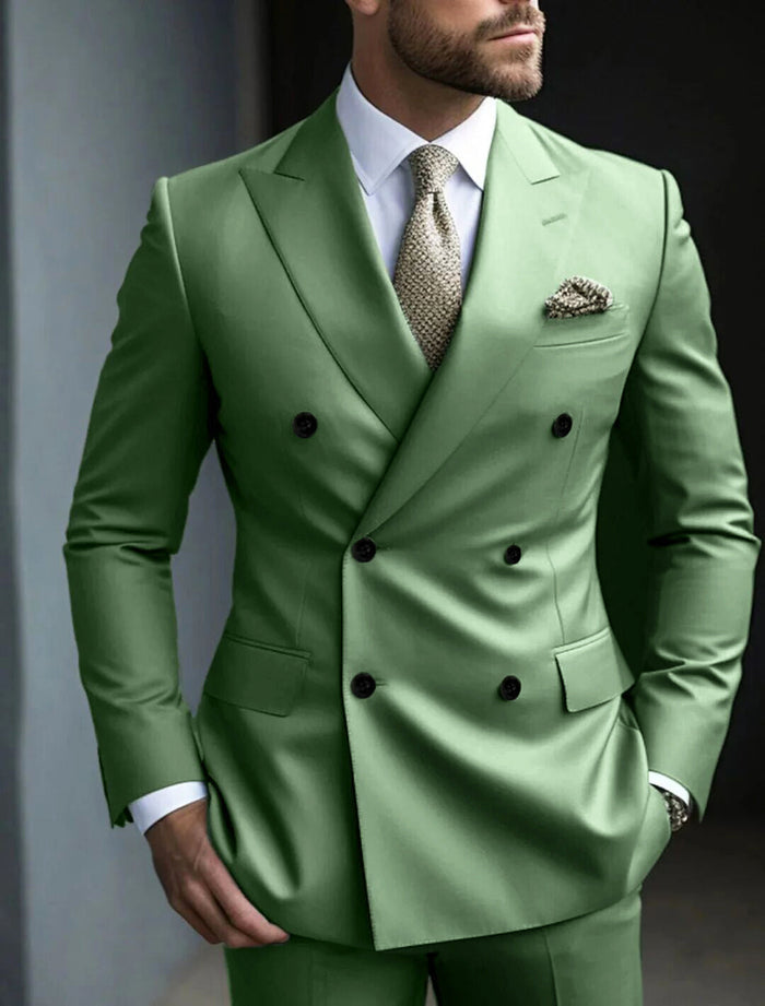 DOUBLE BREASTED SUIT FOR MEN 0