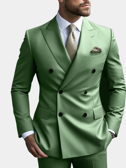 DOUBLE BREASTED SUIT FOR MEN 1