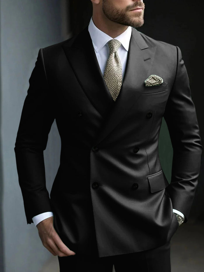 DOUBLE BREASTED SUIT FOR MEN 3