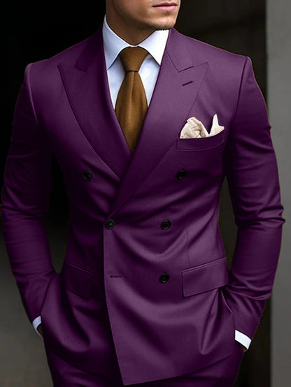 DOUBLE BREASTED SUIT FOR MEN 4