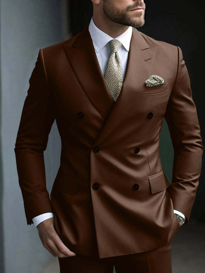 DOUBLE BREASTED SUIT FOR MEN 4