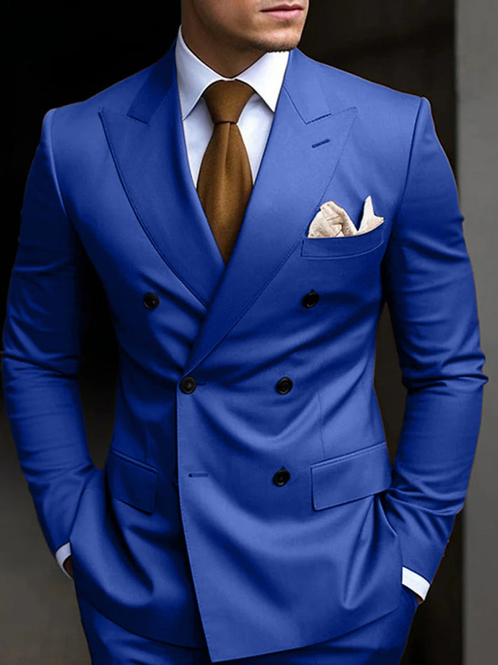 DOUBLE BREASTED SUIT FOR MEN 5