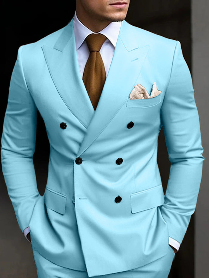 DOUBLE BREASTED SUIT FOR MEN 6