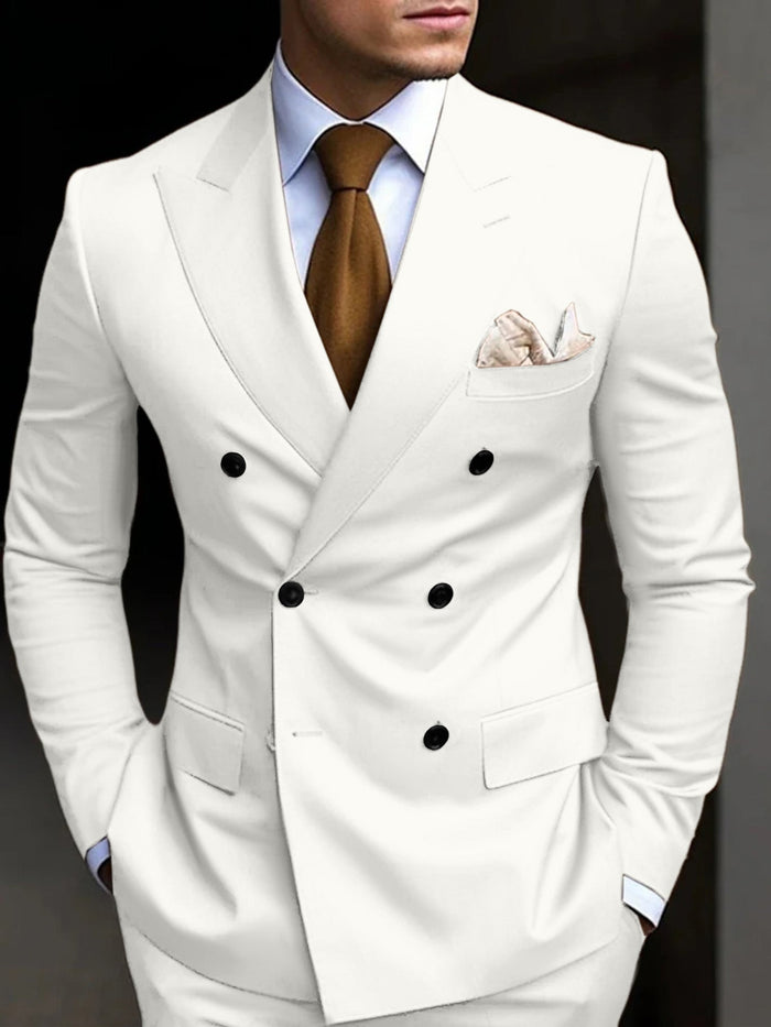 DOUBLE BREASTED SUIT FOR MEN 7
