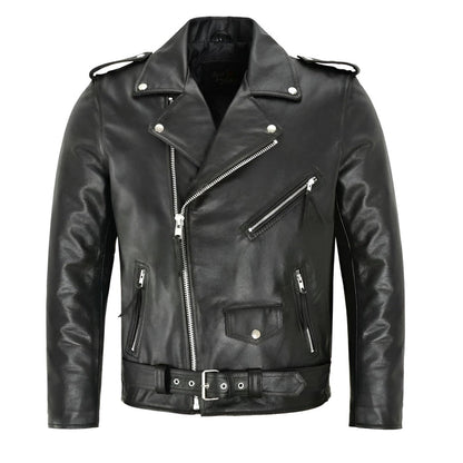 CLASSIC MEN'S LEATHER JACKET 0