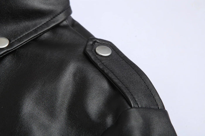CLASSIC MEN'S LEATHER JACKET 4