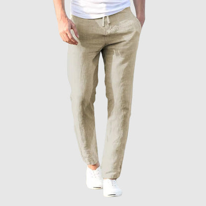 LIGHTWEIGHT LINEN PANTS 0