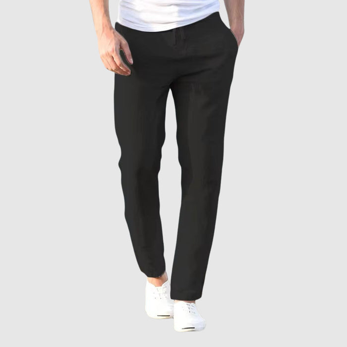 LIGHTWEIGHT LINEN PANTS 3
