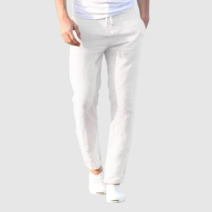 LIGHTWEIGHT LINEN PANTS 5