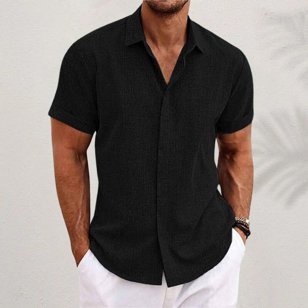 STRUCTURED SHORT SLEEVE SHIRT FOR MEN 3
