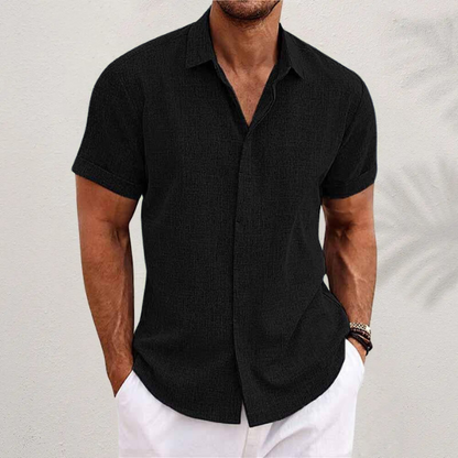STRUCTURED SHORT SLEEVE SHIRT FOR MEN 3