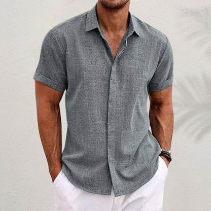 STRUCTURED SHORT SLEEVE SHIRT FOR MEN 4