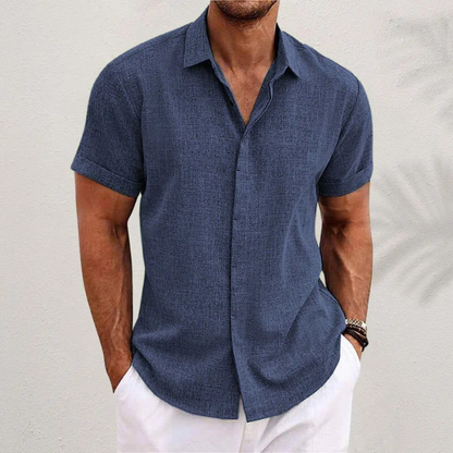 STRUCTURED SHORT SLEEVE SHIRT FOR MEN 5