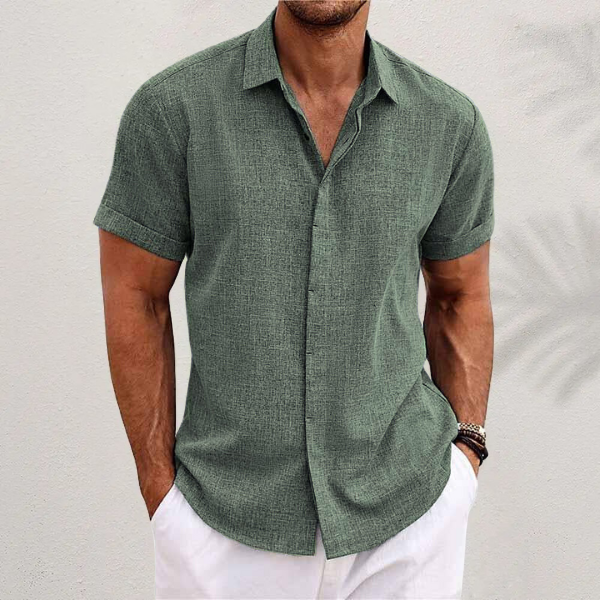 STRUCTURED SHORT SLEEVE SHIRT FOR MEN 6