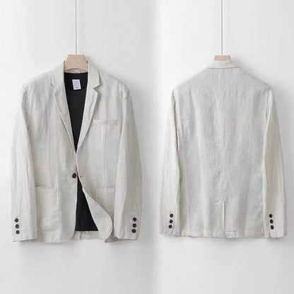 LINEN BLEND SUIT FOR MEN 7
