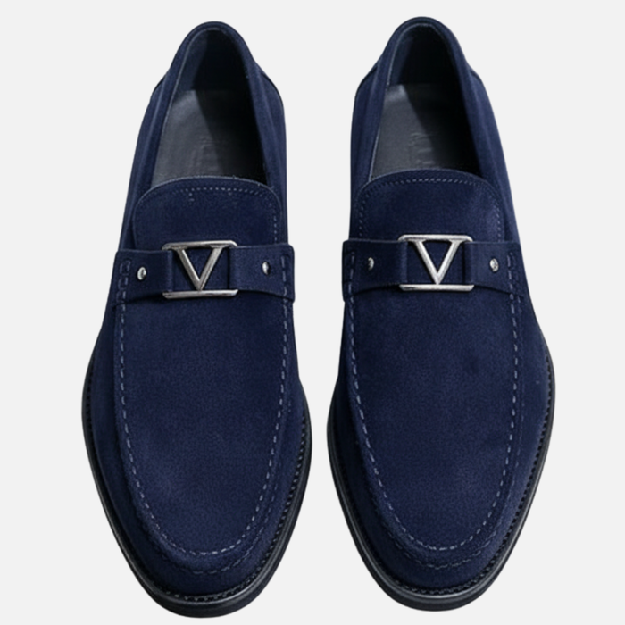 Men’s Luxury Suede Loafers – Classic Slip-On Shoes
