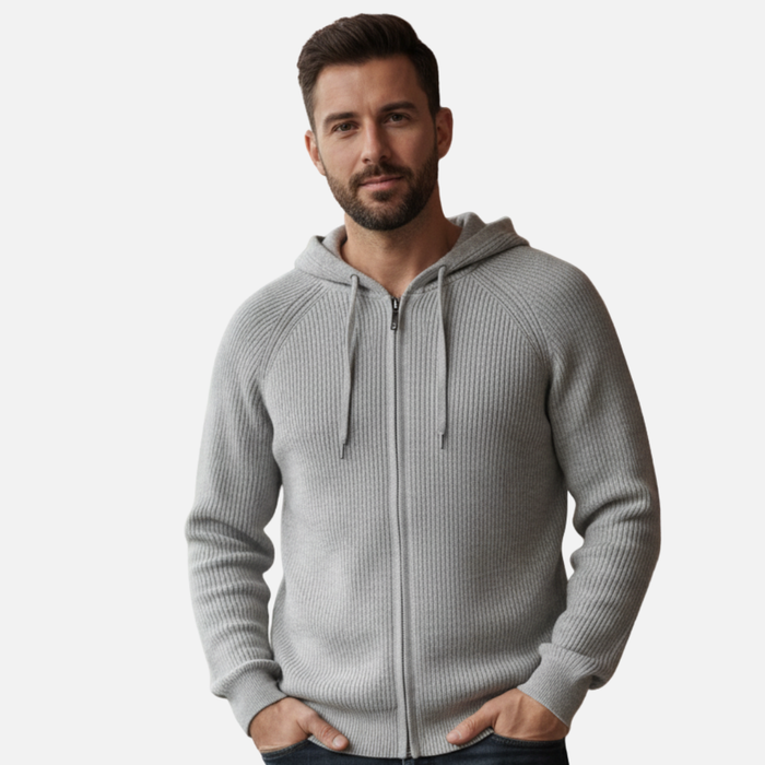 Men’s Merino Wool Cardigan - Warm Vest