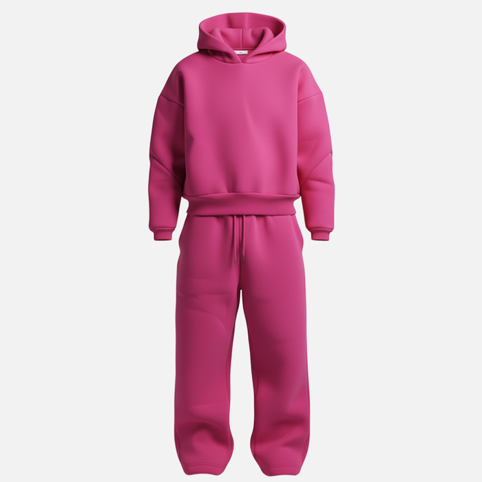 Men’s Oversized Streetwear Tracksuit Set – Hoodie & Sweatpants
