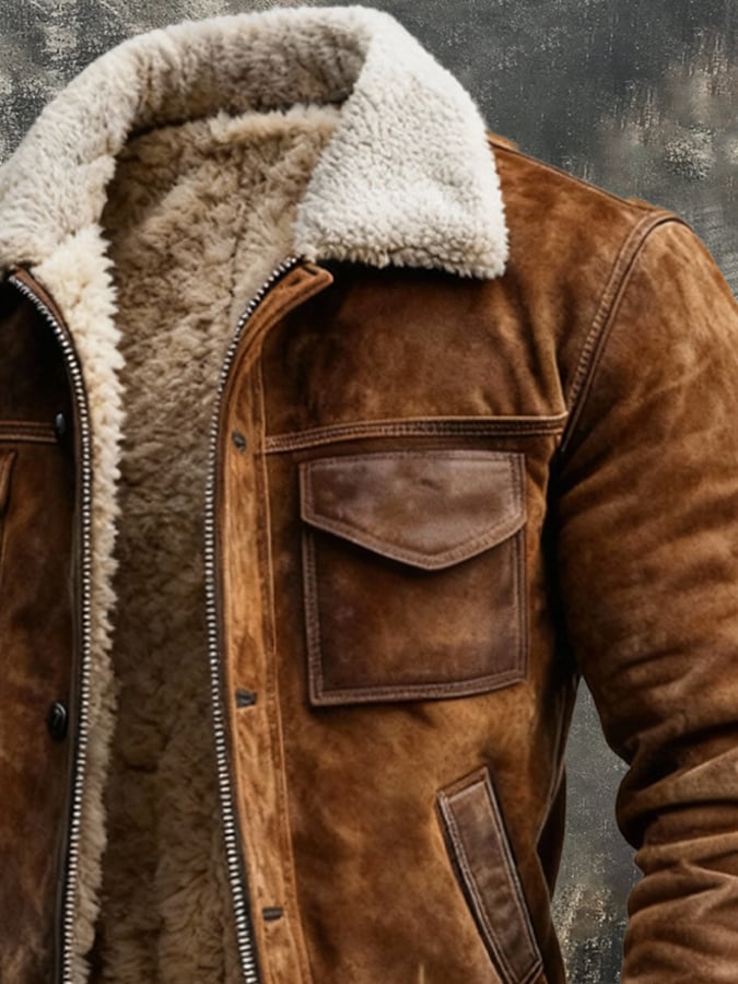 SHERPA LINED JACKET FOR MEN 2