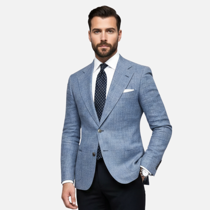 Men’s Tailored Lapel Casual Blazer