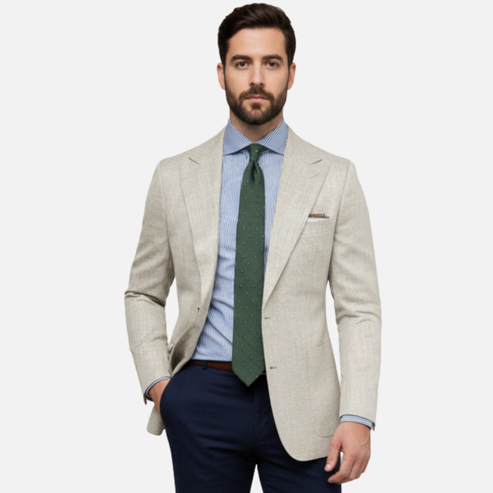 Men’s Tailored Lapel Casual Blazer