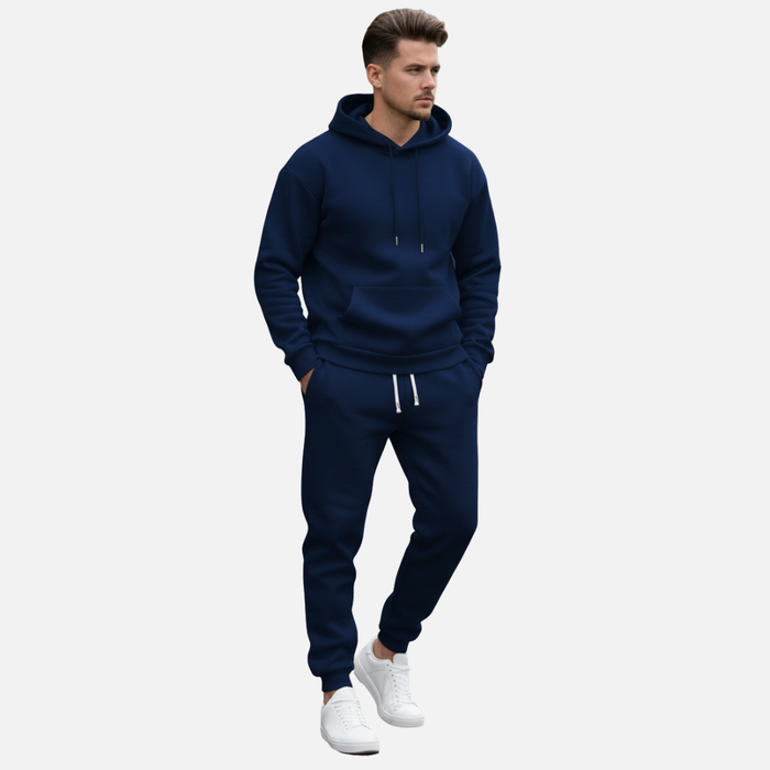 Men's Tracksuit Set - Slim Fit Hoodie & Joggers Co-ord