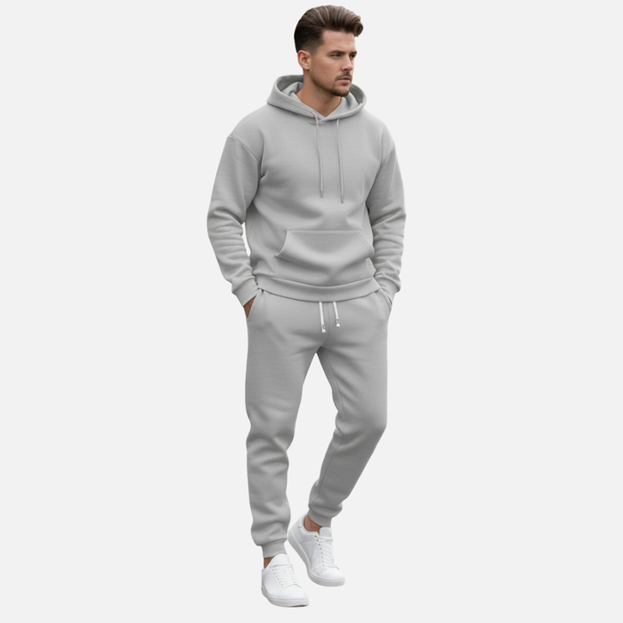Men's Tracksuit Set - Slim Fit Hoodie & Joggers Co-ord