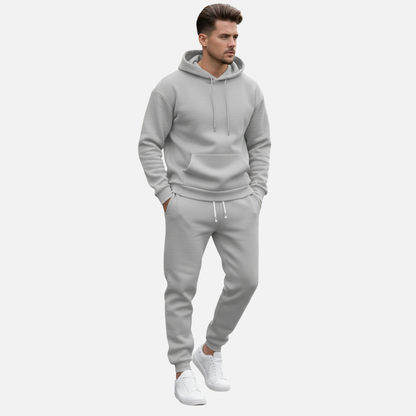 Men's Tracksuit Set - Slim Fit Hoodie & Joggers Co-ord